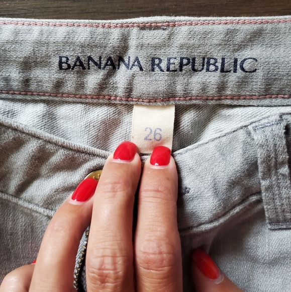 Banana Republic Grey Skinny Jeans - Picture 3 of 3